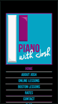 Mobile Screenshot of pianowithjosh.com